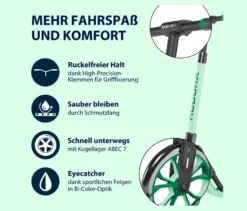 HUDORA Scooter»BigWheel® 205« advanced, grün