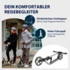 HUDORA Scooter»BigWheel® 205« advanced, grau-weiß