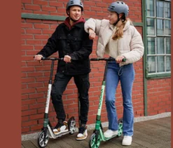 HUDORA Scooter»BigWheel® 205« advanced, grau-weiß