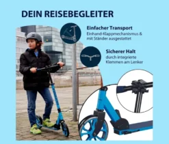 HUDORA Scooter »Up 200«, blau