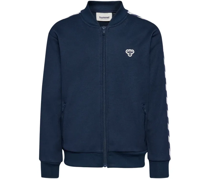hummel® HMLJR Archive Reg Poly Zip Jacket, blau