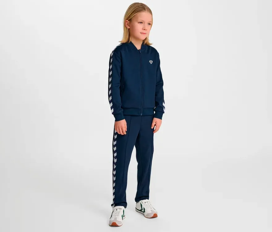 hummel® HMLJR Archive Reg Poly Zip Jacket, blau