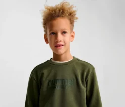 hummel® HMLJR Base-Sweatshirt, grün