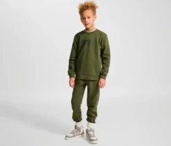 hummel® HMLJR Base-Sweatshirt, grün