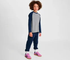hummel® HMLJR Raglan Loose T-Shirt BEE, blau