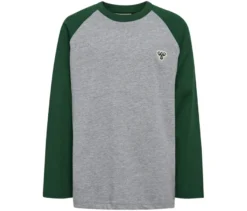 hummel® HMLJR Raglan Loose T-Shirt BEE, grün