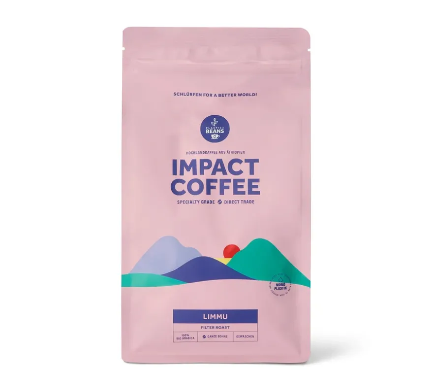 IMPACT COFFEE - Limmu Omni-Roast Bio - 500 g Ganze Bohne