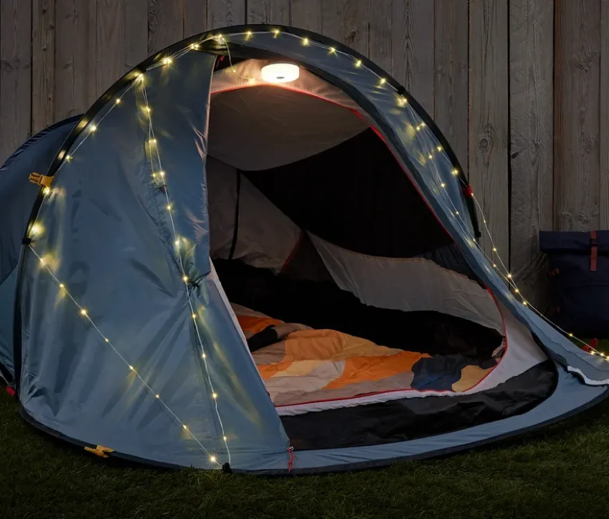 2-in-1-Camping-Lichterkette