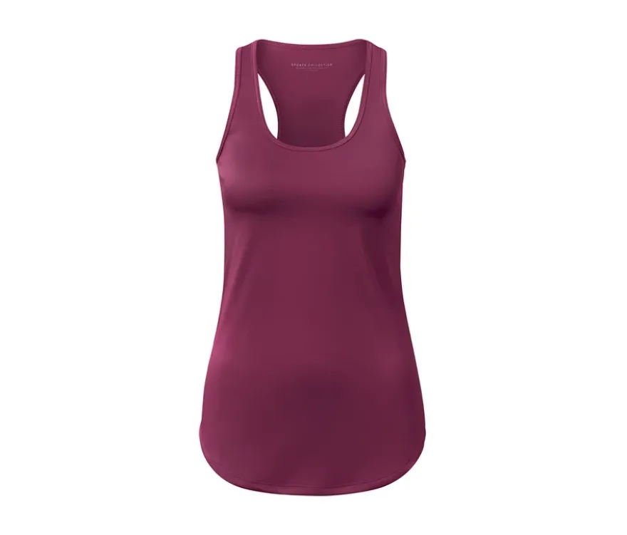 2-in-1-Kurzarm-Sportshirt, pink