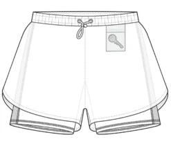 2-in-1-Laufshorts