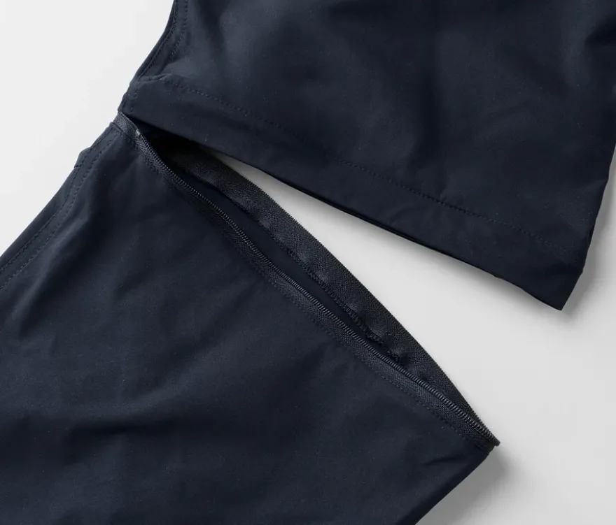 2-in-1-Outdoor-Funktionshose, navy