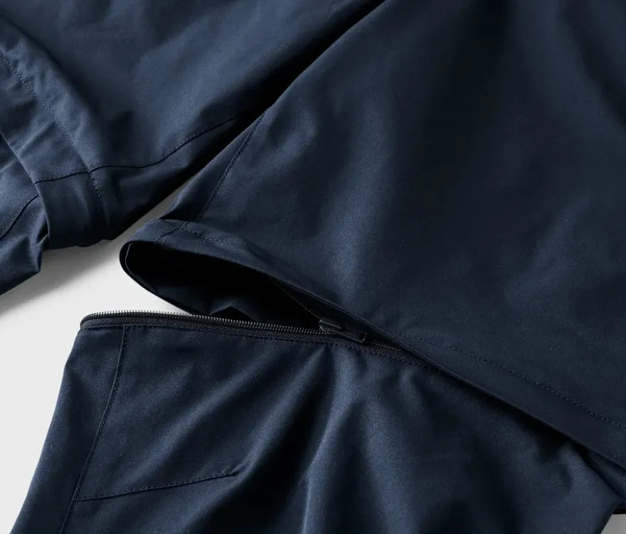 2-in-1-Outdoor-Funktionshose, navy