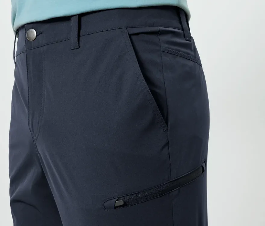 2-in-1-Outdoor-Funktionshose, navy