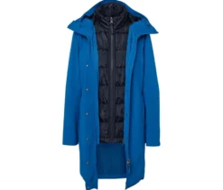 3-in-1-Outdoormantel, blau