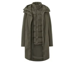 3-in-1-Regenmantel mit Weste