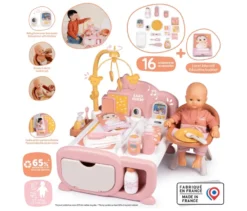3-in-1 Smoby Baby Nurse Cocoon