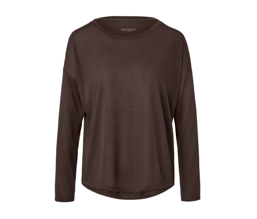 2-in-1-Sportshirt, braun