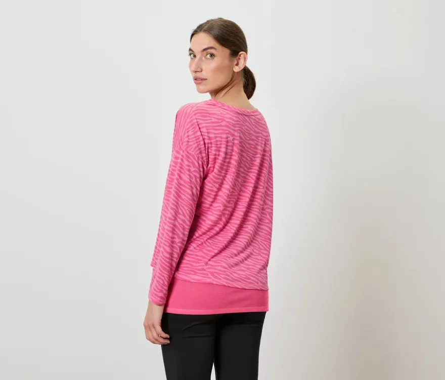 2-in-1-Sportshirt, pink