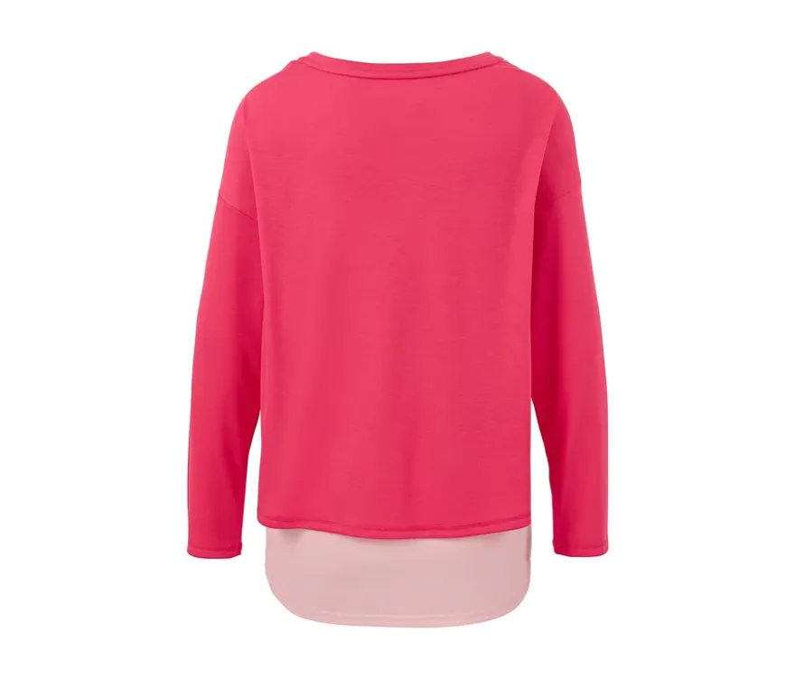 2-in-1-Sportshirt, pink
