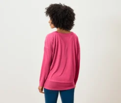 2-in-1-Sportshirt, rosa