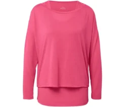 2-in-1-Sportshirt, rosa