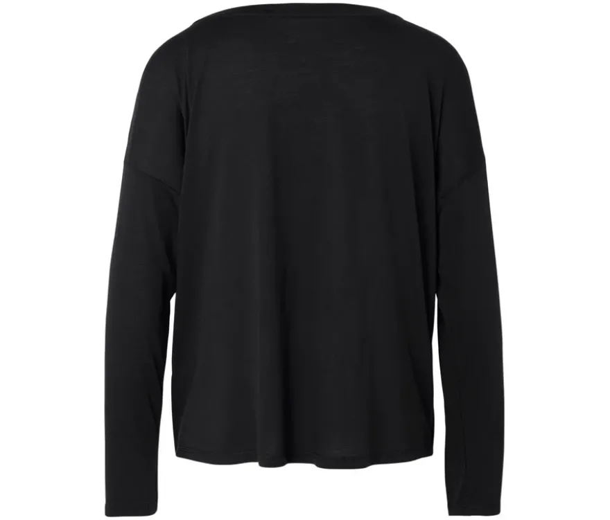 2-in-1-Sportshirt, schwarz