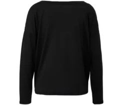 2-in-1-Sportshirt, schwarz
