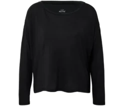 2-in-1-Sportshirt, schwarz
