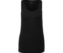 2-in-1-Sportshirt, schwarz