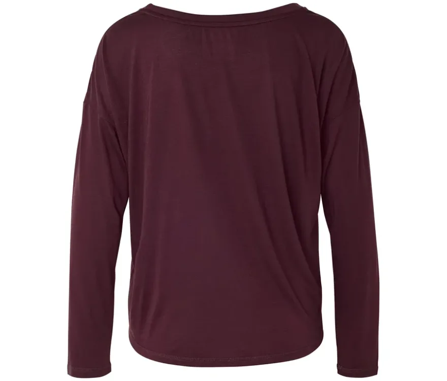 2-in1-Sportshirt, weinrot/rosa