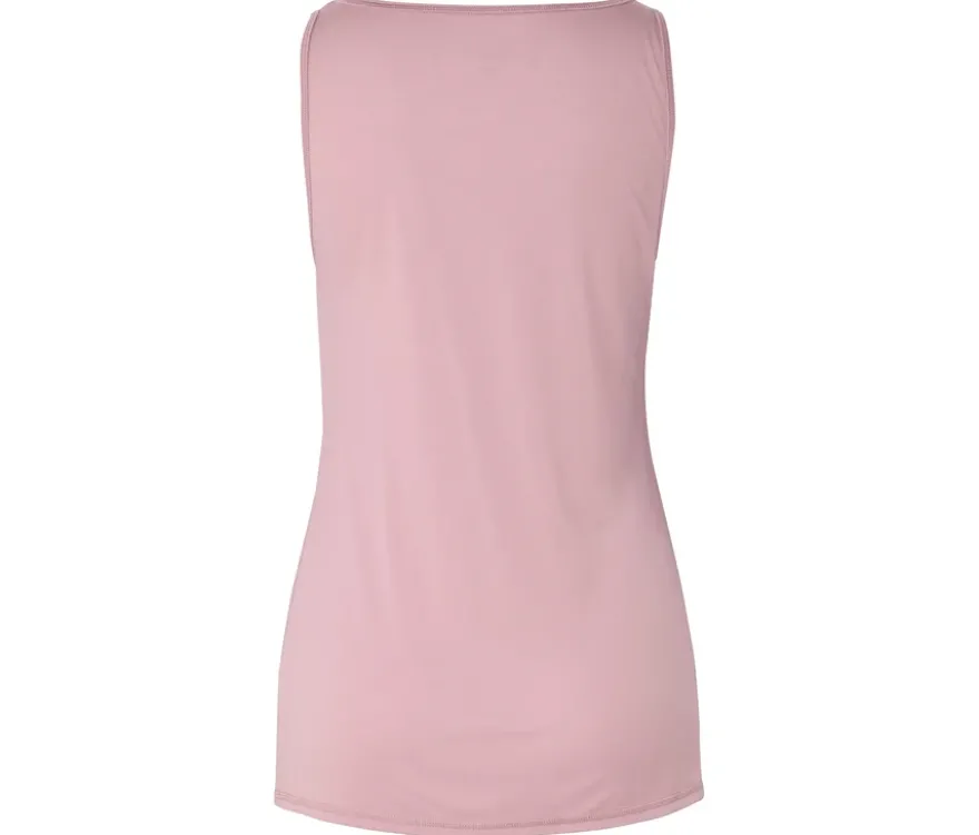 2-in1-Sportshirt, weinrot/rosa