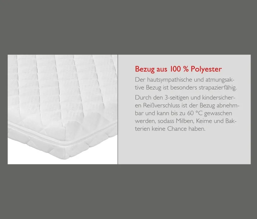 irisette® Kindermatratze, ca. 70 x 140 cm