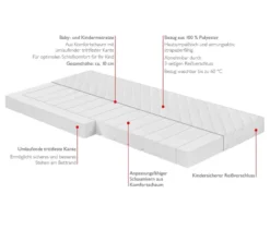 irisette® Kindermatratze, ca. 70 x 140 cm