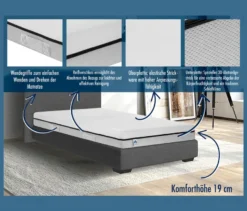 Irisette Wendematratze Hybridschaum Smart, 100 x 200 cm