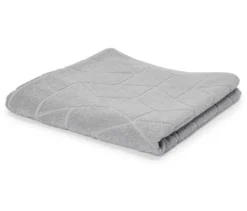 Jacquard-Badetuch, grau