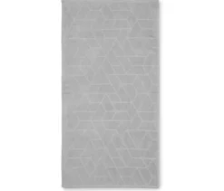 Jacquard-Badetuch, grau