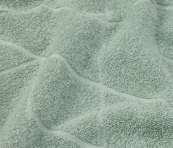 Jacquard-Badetuch, salbei