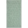 2 Jacquard-Handtücher, salbei