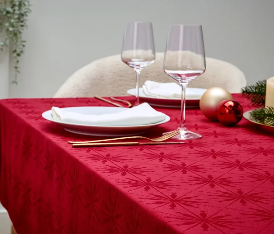 Jacquard-Tischdecke, Übergröße