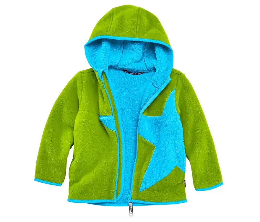 Jako-O Kuschelfleecejacke, grün