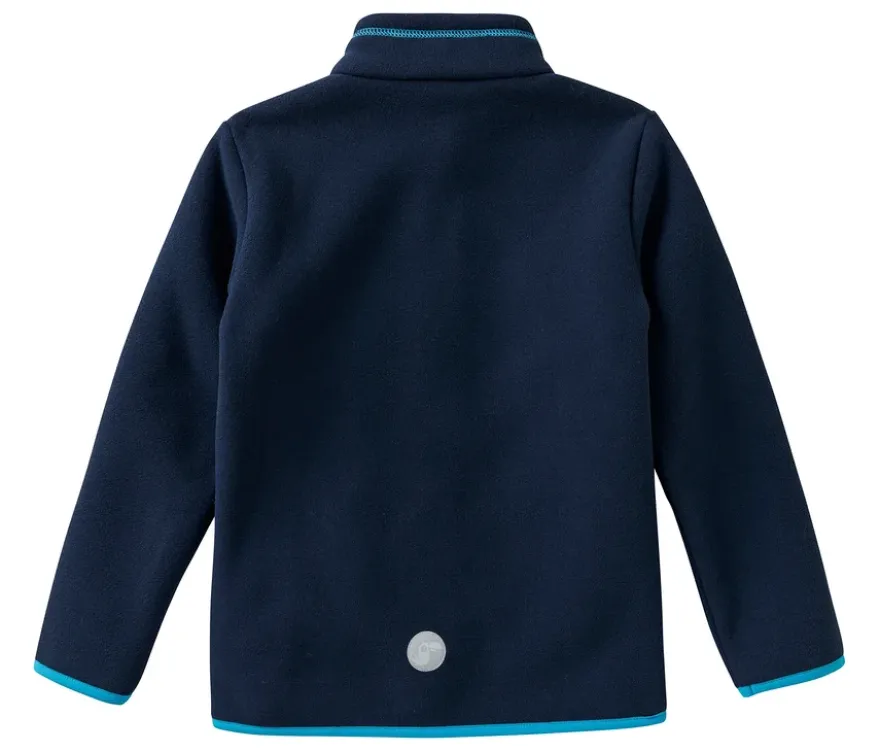 JAKO-O Kuschelfleecejacke mit Stehkragen, marine