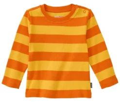 JAKO-O Streifenshirt, gelb-orange