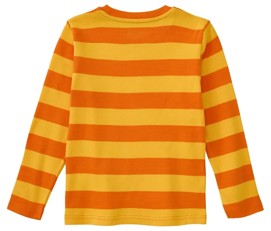 JAKO-O Streifenshirt, gelb-orange