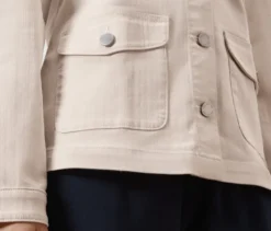 Jeansjacke mit Cargo-Taschen