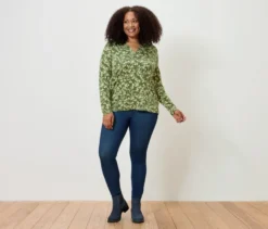Jeggings, Denim-Optik, dark blue