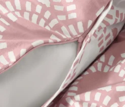 Jersey-Bettwäsche, rosa, Normalgröße