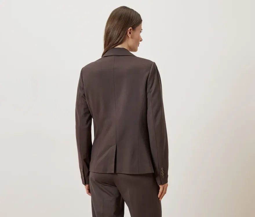 Jerseyblazer, braun