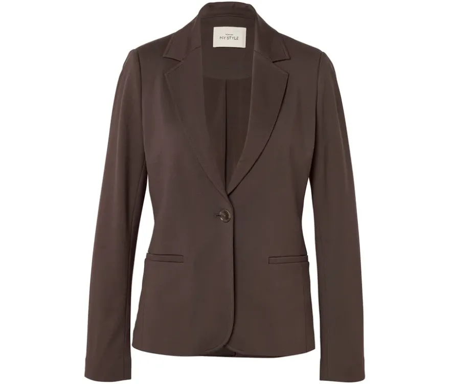 Jerseyblazer, braun