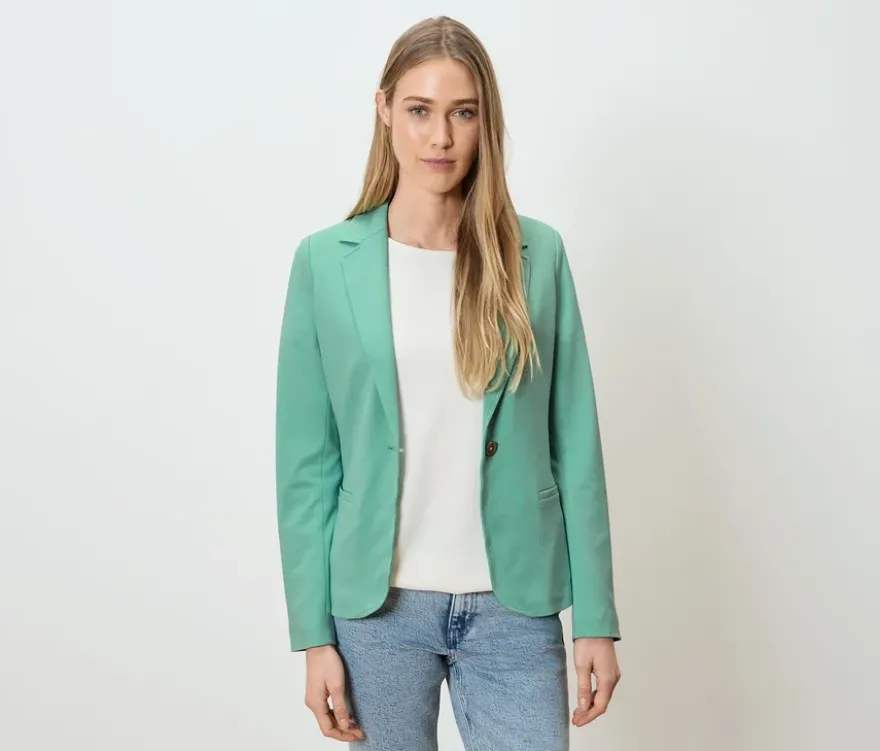 Jerseyblazer, grün