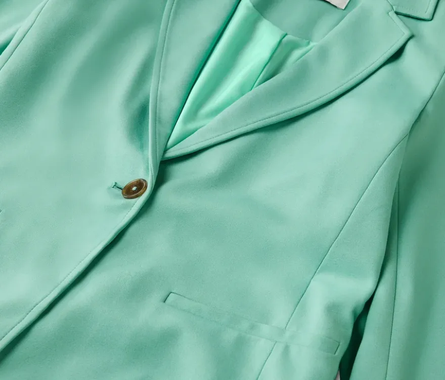 Jerseyblazer, grün